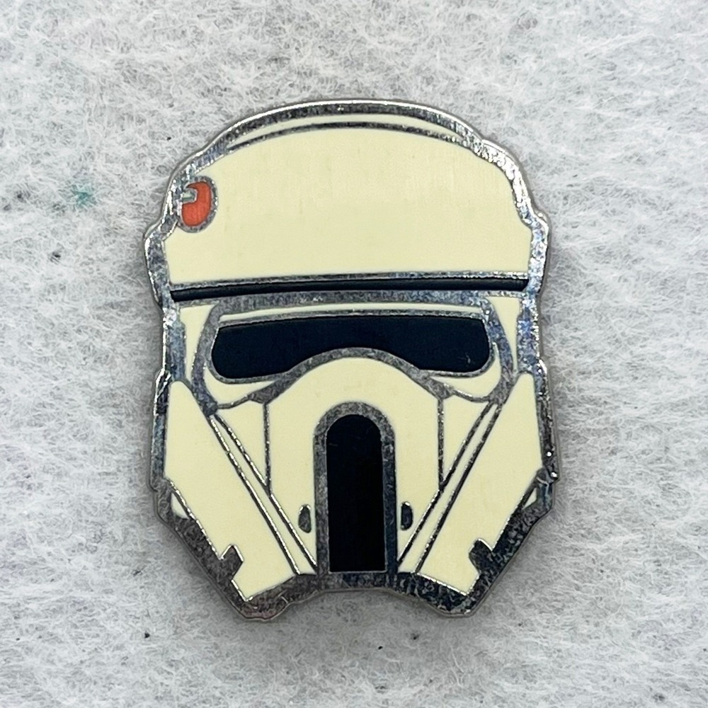 🔮 5/$25 Disney Star Wars Rogue One Scarif Stormtrooper Helmet Pin